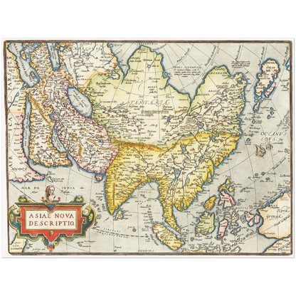 Historical city map  Test product horizontal 3 sizes