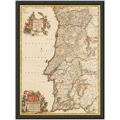 Historical city map  Test product horizontal 3 sizes