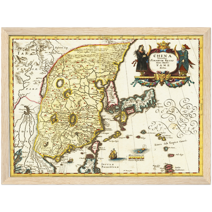 Historical city map  Test product horizontal 3 sizes