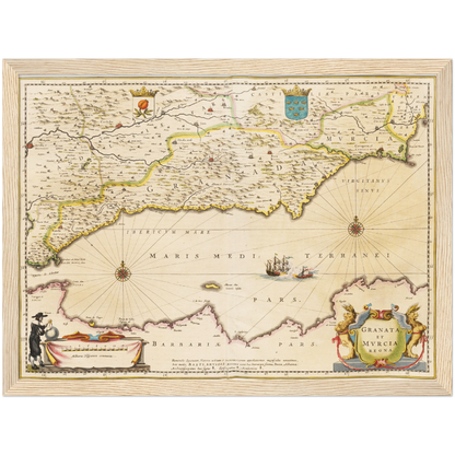 Historical city map  Test product horizontal 3 sizes