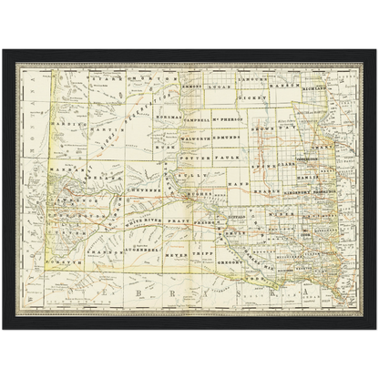 Historical city map  Test product horizontal 3 sizes