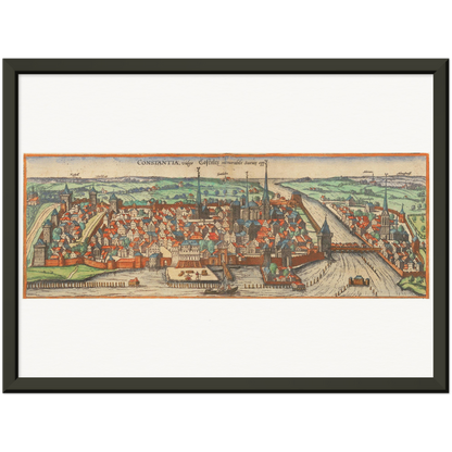 Historical city map  Test product horizontal 3 sizes