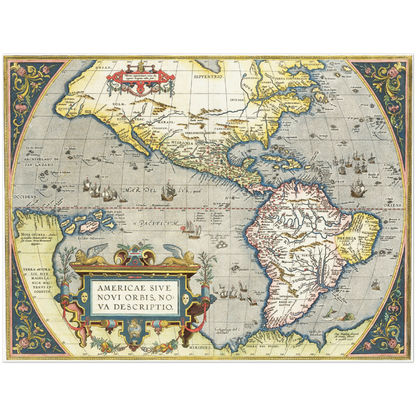 Historical city map  Test product horizontal 3 sizes