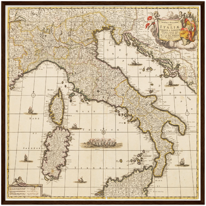 Historical city map  Test product horizontal 3 sizes