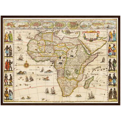 Historical city map  Test product horizontal 3 sizes