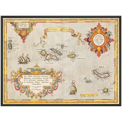 Historical city map  Test product horizontal 3 sizes