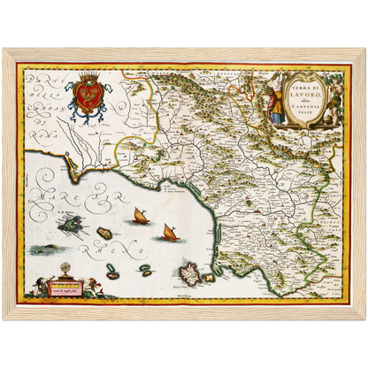 Historical city map  Test product horizontal 3 sizes