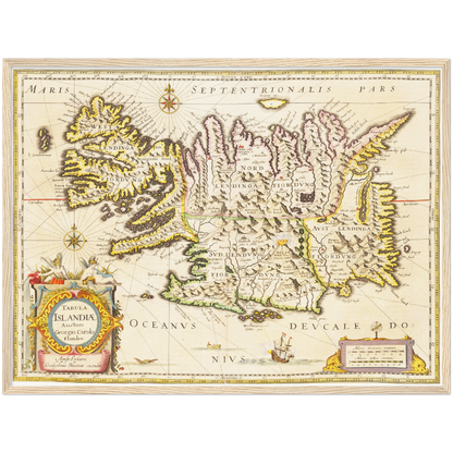 Historical city map  Test product horizontal 3 sizes