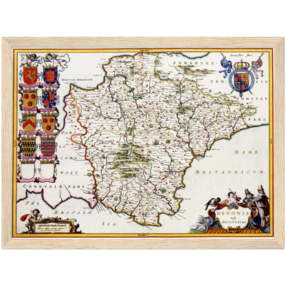 Historical city map  Test product horizontal 3 sizes