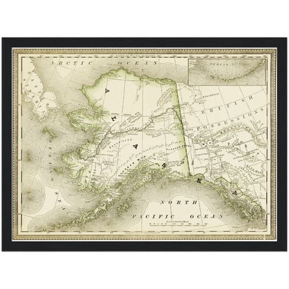 Historical city map  Test product horizontal 3 sizes