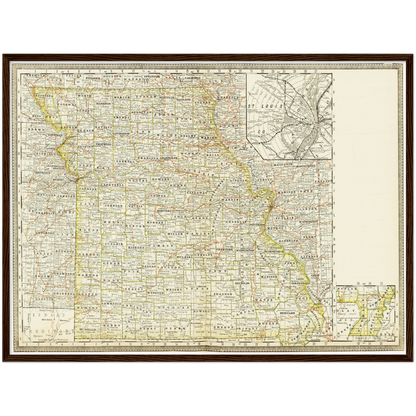 Historical city map  Test product horizontal 3 sizes