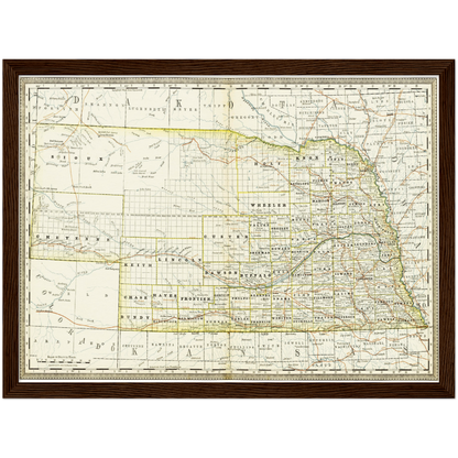 Historical city map  Test product horizontal 3 sizes