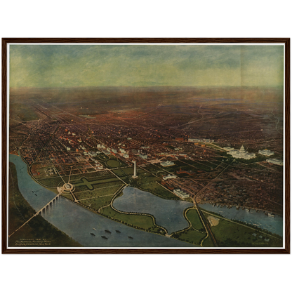 Historical city map  Test product horizontal 3 sizes