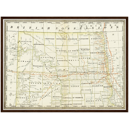 Historical city map  Test product horizontal 3 sizes