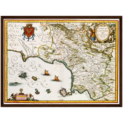 Historical city map  Test product horizontal 3 sizes