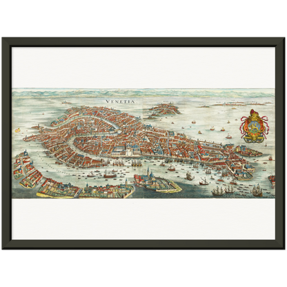Historical city map  Test product horizontal 3 sizes