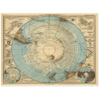 Historical city map  Test product horizontal 3 sizes