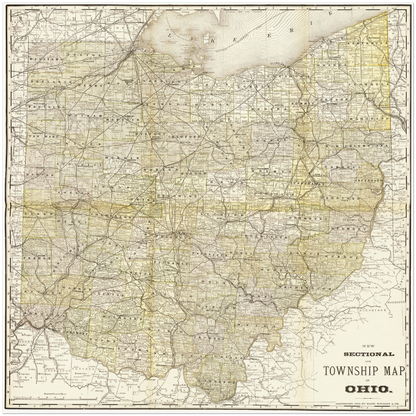 Historical city map  Test product horizontal 3 sizes