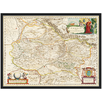 Historical city map  Test product horizontal 3 sizes