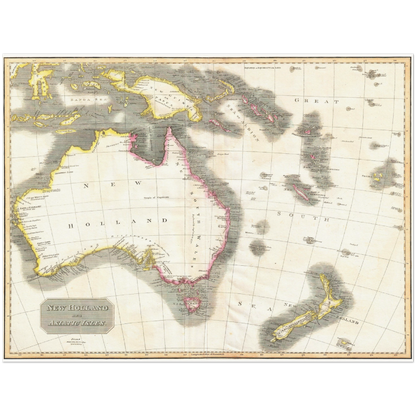 Historical city map  Test product horizontal 3 sizes