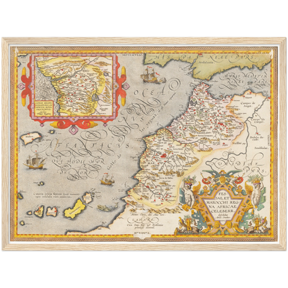 Historical city map  Test product horizontal 3 sizes