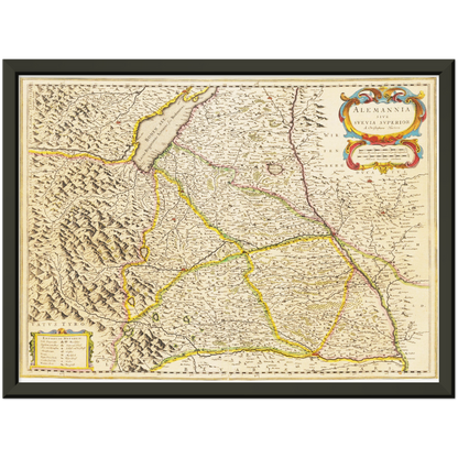 Oberschwaben um 1635