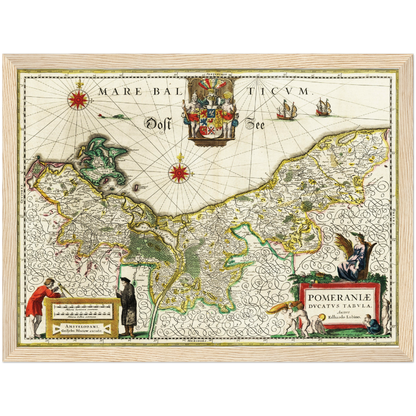 Historical city map  Test product horizontal 3 sizes