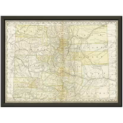 Historical city map  Test product horizontal 3 sizes