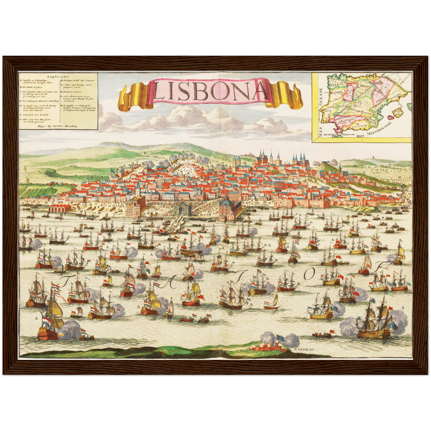 Lissabon um 1700