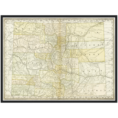 Historical city map  Test product horizontal 3 sizes