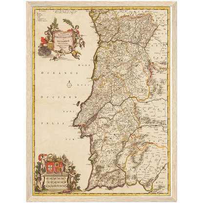 Historical city map  Test product horizontal 3 sizes