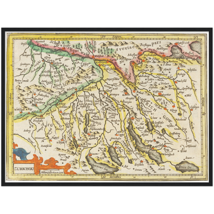 Zürichgau um 1609