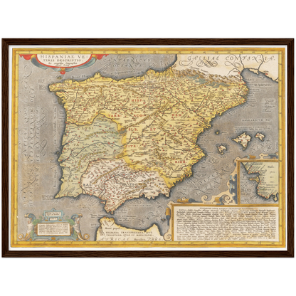 Historical city map  Test product horizontal 3 sizes