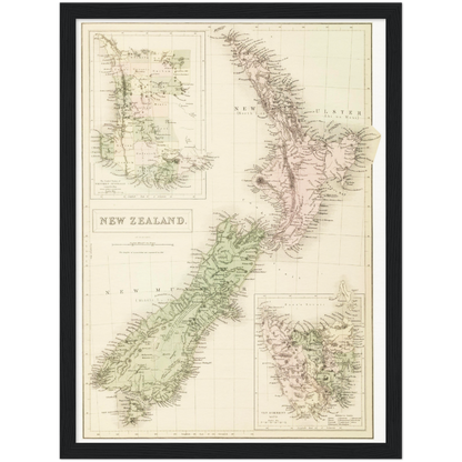 Historical city map  Test product horizontal 3 sizes