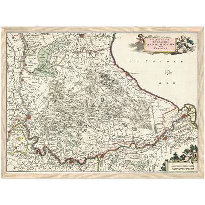 Historical city map  Test product horizontal 3 sizes