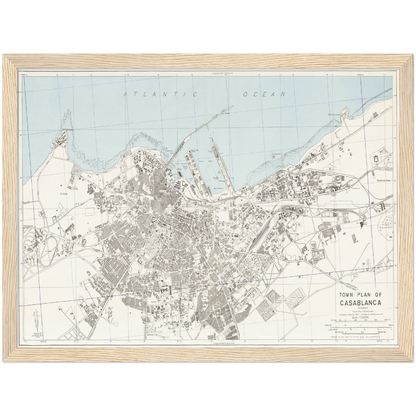 Historical city map  Test product horizontal 3 sizes