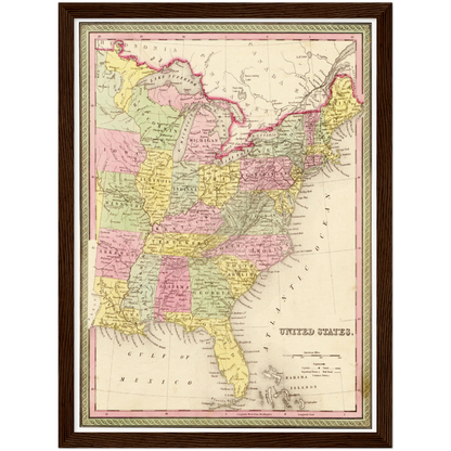 Historical city map  Test product horizontal 3 sizes