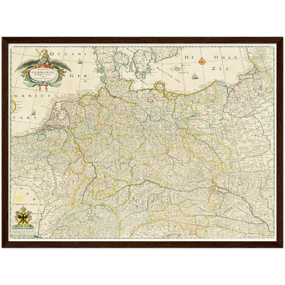 Historical city map  Test product horizontal 3 sizes