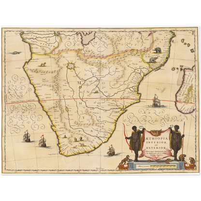 Historical city map  Test product horizontal 3 sizes