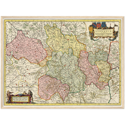 Historical city map  Test product horizontal 3 sizes