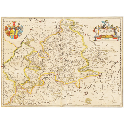 Württemberg um 1635