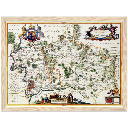 Hertfordshire um 1646