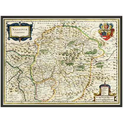 Historical city map  Test product horizontal 3 sizes