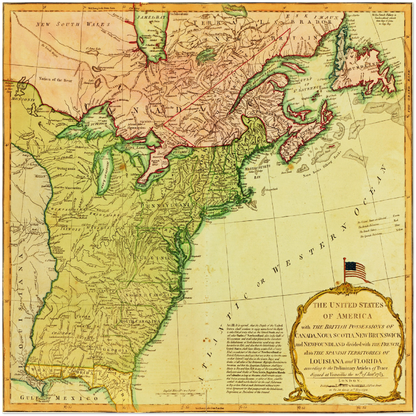 Historical city map  Test product horizontal 3 sizes