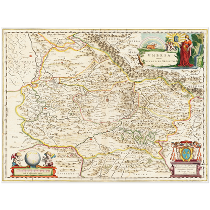 Historical city map  Test product horizontal 3 sizes