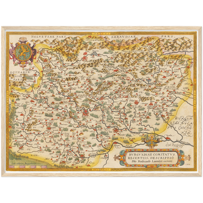 Historical city map  Test product horizontal 3 sizes