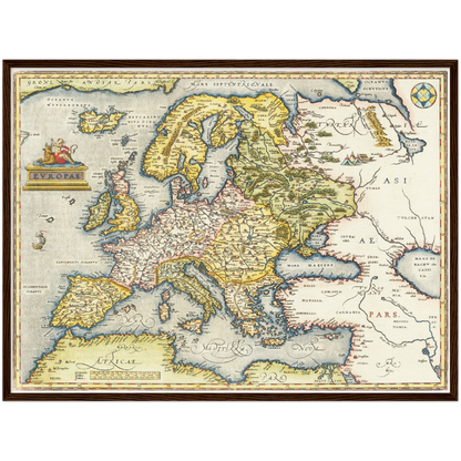 Historical city map  Test product horizontal 3 sizes