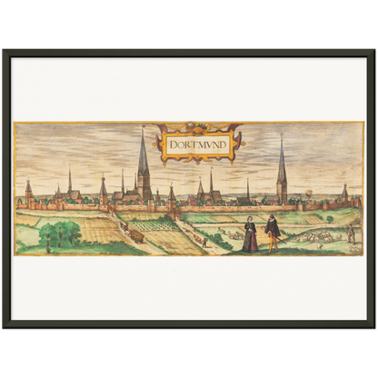 Historical city map  Test product horizontal 3 sizes