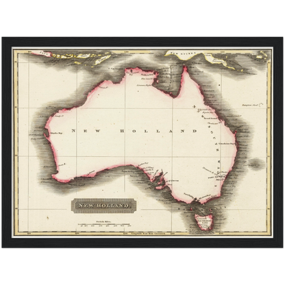 Historical city map  Test product horizontal 3 sizes