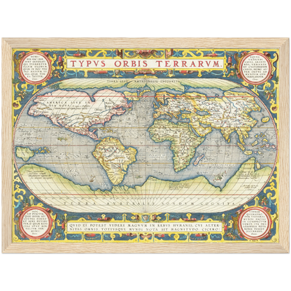 Historical city map  Test product horizontal 3 sizes